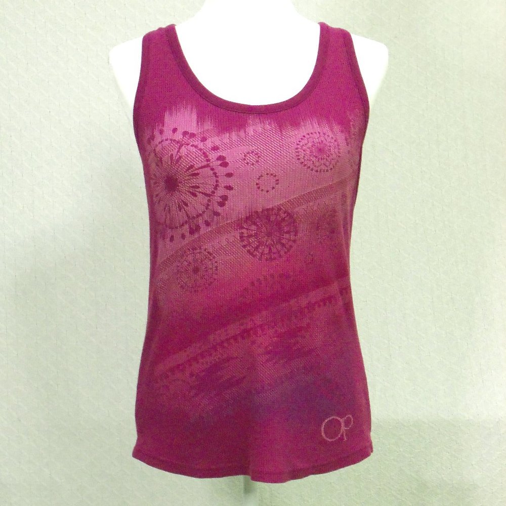 Op Purple Racerback Tank